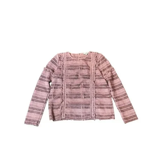 Storee Women's Rose Pink Knitted Top - Picture 3 of 6